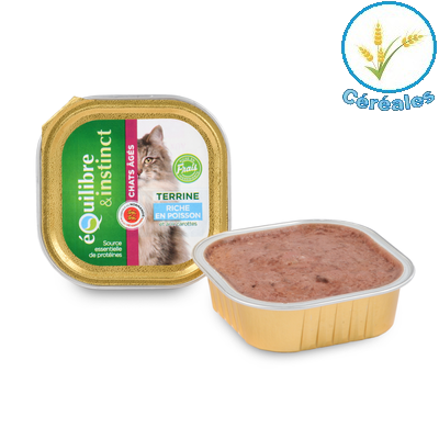 Avis Equilibre Et Instinct Terrine Riche En Poisson Pour Chat Age Patee Chat