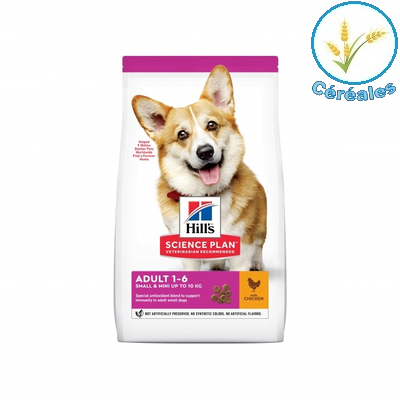 Avis Hill s Science Plan adult 1 a 6 ans advanced fitness mini poulet chien