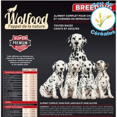 Avis Wolfood Breeding Chien