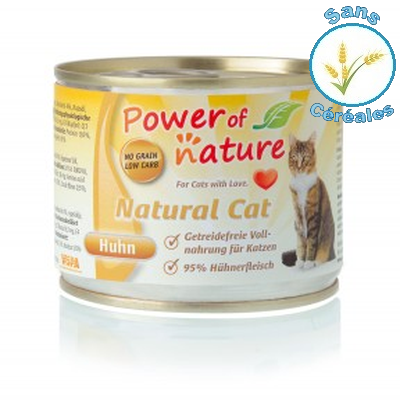 Avis Power Of Nature Poulet Patee Chat
