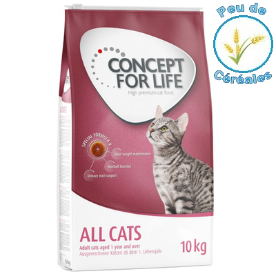 Avis Concept For Life Indoor cats chat